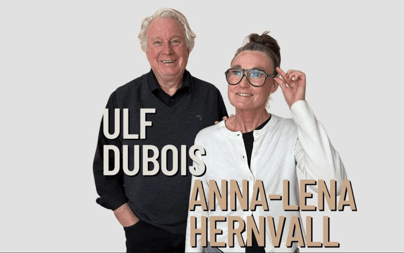 Bilden två av Noväntas delägare, Ulf Dubois och Anna-Lena Hernvall.